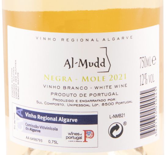 2021 Al-Mudd Blanc de Noir branco