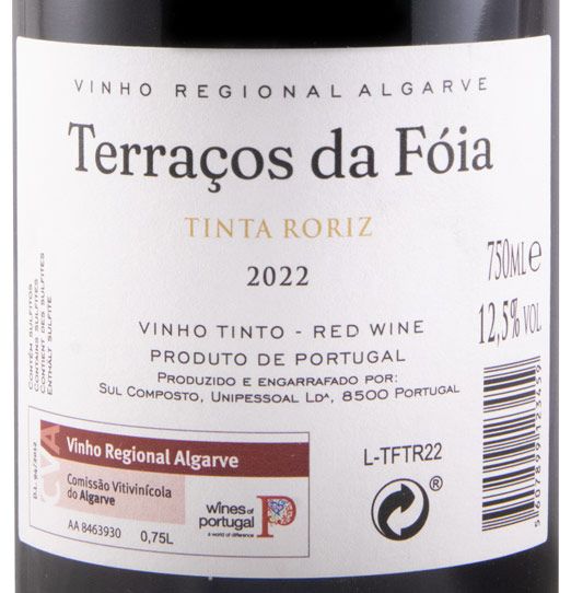2022 Terraços da Fóia Altitude Tinta Roriz red