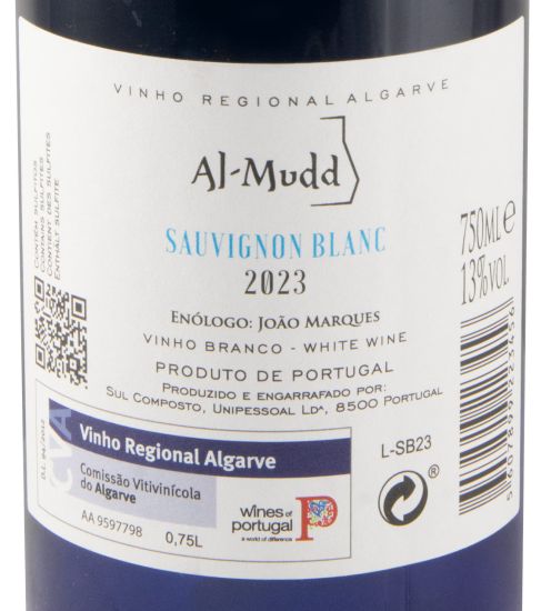 2023 Al-Mudd Sauvignon Blanc white