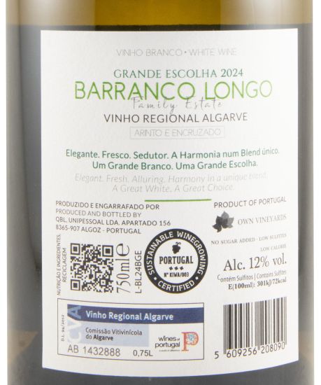 2024 Barranco Longo Grande Escolha white
