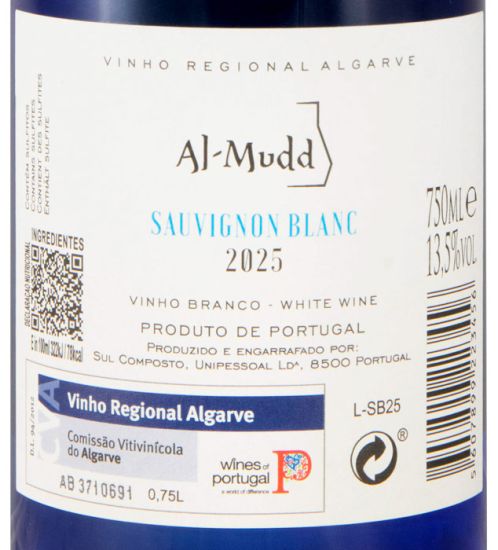 2025 Al-Mudd Sauvignon Blanc branco