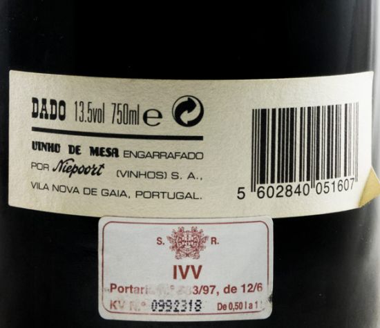 Álvaro de Castro & Dirk Niepoort Dado Terceiro Dado red