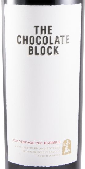 2022 The Chocolate Block Swartland tinto