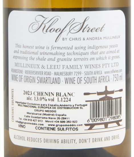2023 Mullineux Kloof Street Old Vine Chenin Blanc Swartland white
