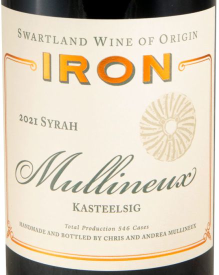 2021 Mullineux Iron Syrah Swartland tinto