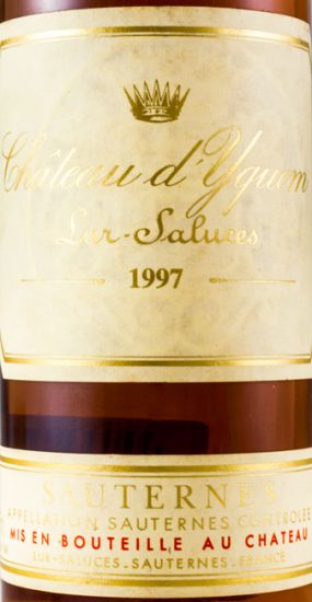 1997 Château d'Yquem Sauternes white 37.5cl