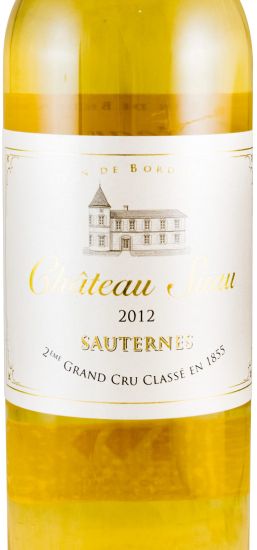 2012 Château Suau Sauternes branco 37,5cl