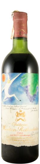 1982 Château Mouton Rothschild Pauillac tinto