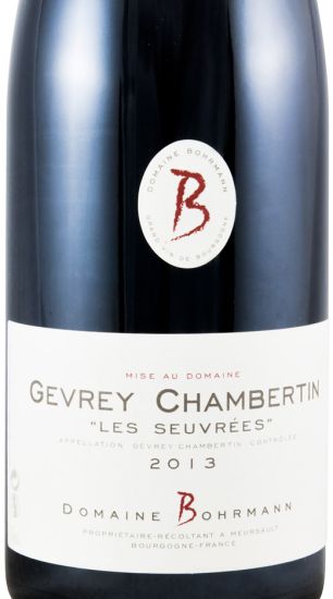 2013 Domaine Bohrmann Les Seuvrées Gevrey Chambertin tinto
