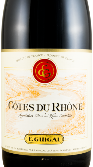 2012 E. Guigal Côtes-du-Rhône tinto