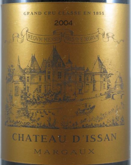 2004 Château d'Issan Margaux red