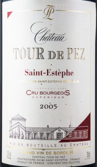 2005 Château Tour de Pez Saint-Estèphe tinto