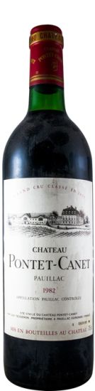 1982 Château Pontet-Canet Pauillac tinto