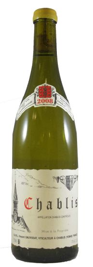 2008 Rene Et Vincent Dauvissat Chablis white