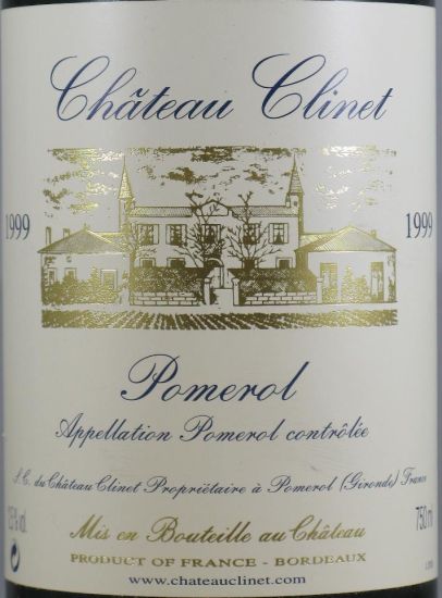 1999 Château Clinet Pomerol tinto