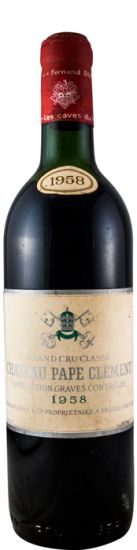 1958 Château Pape Clément Pessac-Léognan tinto