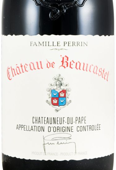 2015 Château de Beaucastel Châteauneuf-du-Pape red