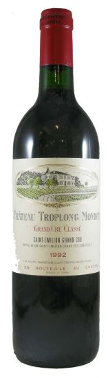1992 Château Troplong Mondot Saint-Émilion tinto