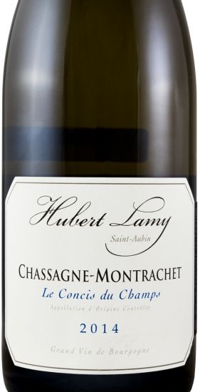 2014 Domaine Hubert Lamy Le Concis du Champs Chassagne-Montrachet branco
