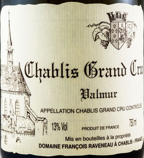 2013 Domaine François Raveneau Valmur Grand Cru Chablis branco