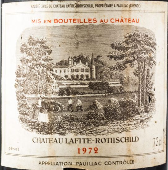 1972 Château Lafite Barons De Rothschild tinto