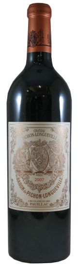 2007 Château Pichon-Longueville au Baron de Pichon-Longueville Pauillac red