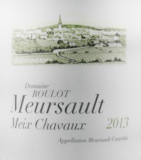 2013 Domaine Roulot Meix Chavaux Meursault branco