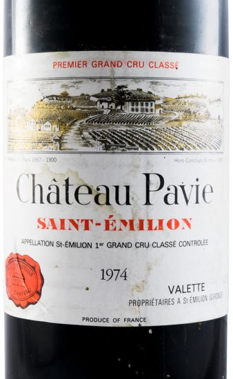 1974 Château Pavie Saint-Émilion tinto 1,5L