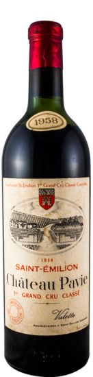 1958 Château Pavie Saint-Émilion tinto