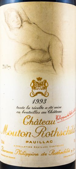 1993 Château Mouton Rothschild Pauillac red