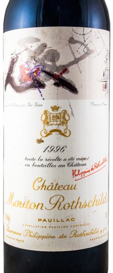 1996 Château Mouton Rothschild Pauillac tinto