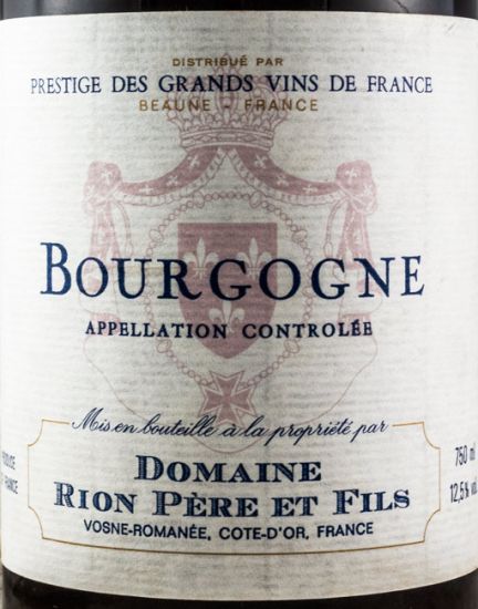 1988 Domaine Rion Père et Fils Bourgogne tinto