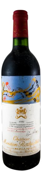 1981 Château Mouton Rothschild Pauillac tinto