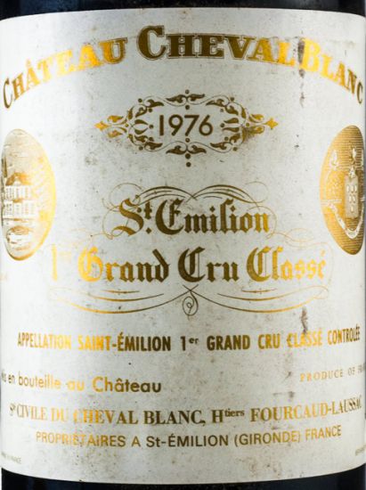 1976 Château Cheval Blanc Saint-Émilion tinto
