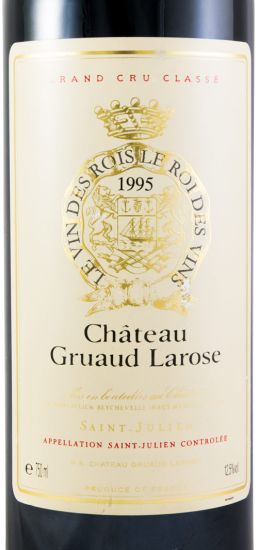 1995 Château Gruaud Larose Saint-Julien tinto