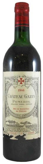 1986 Château Gazin Pomerol tinto