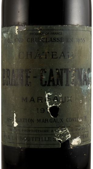 1978 Château Brane-Cantenac Margaux red