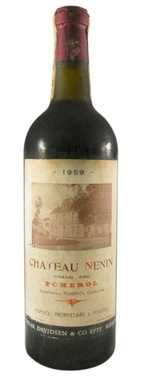 1959 Château Nenin Pomerol tinto
