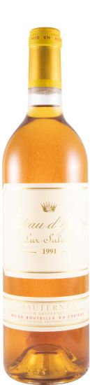 1991 Château d'Yquem Sauternes branco