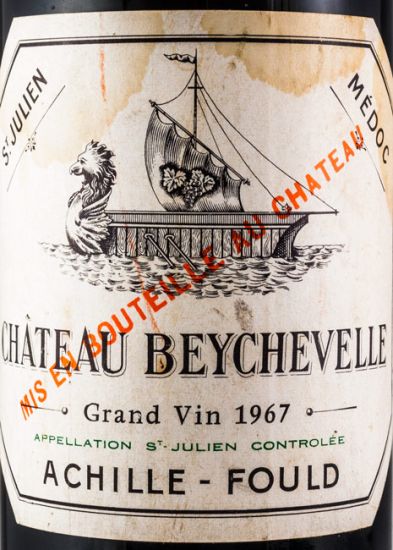 1967 Château Beychevelle Saint-Julien tinto