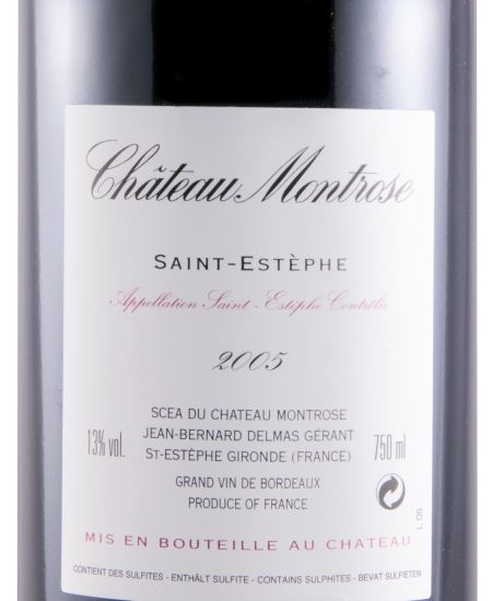 2005 Château Montrose Saint-Estèphe tinto