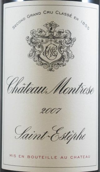 2007 Château Montrose Saint-Estèphe tinto