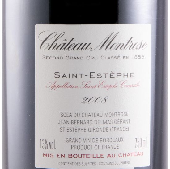 2008 Château Montrose Saint-Estèphe tinto