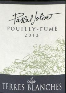 2012 Pascal Jolivet Les Terres Blanches Pouilly-Fumé white
