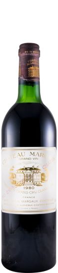 1980 Château Margaux tinto