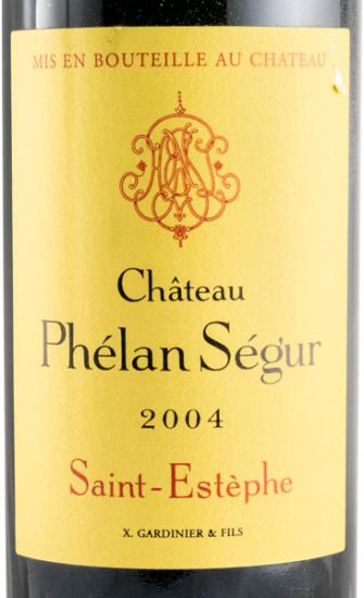 2004 Château Phélan Ségur Saint-Estèphe tinto