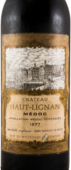 1977 Château Haut-Lignan tinto