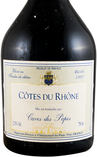 1995 Caves des Papes Côtes-du-Rhône tinto