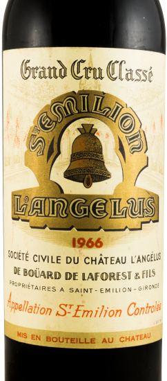 1966 Château Angelus Saint-Émilion tinto