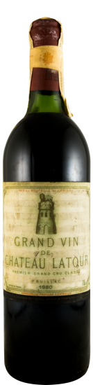 1980 Château Latour Pauillac red